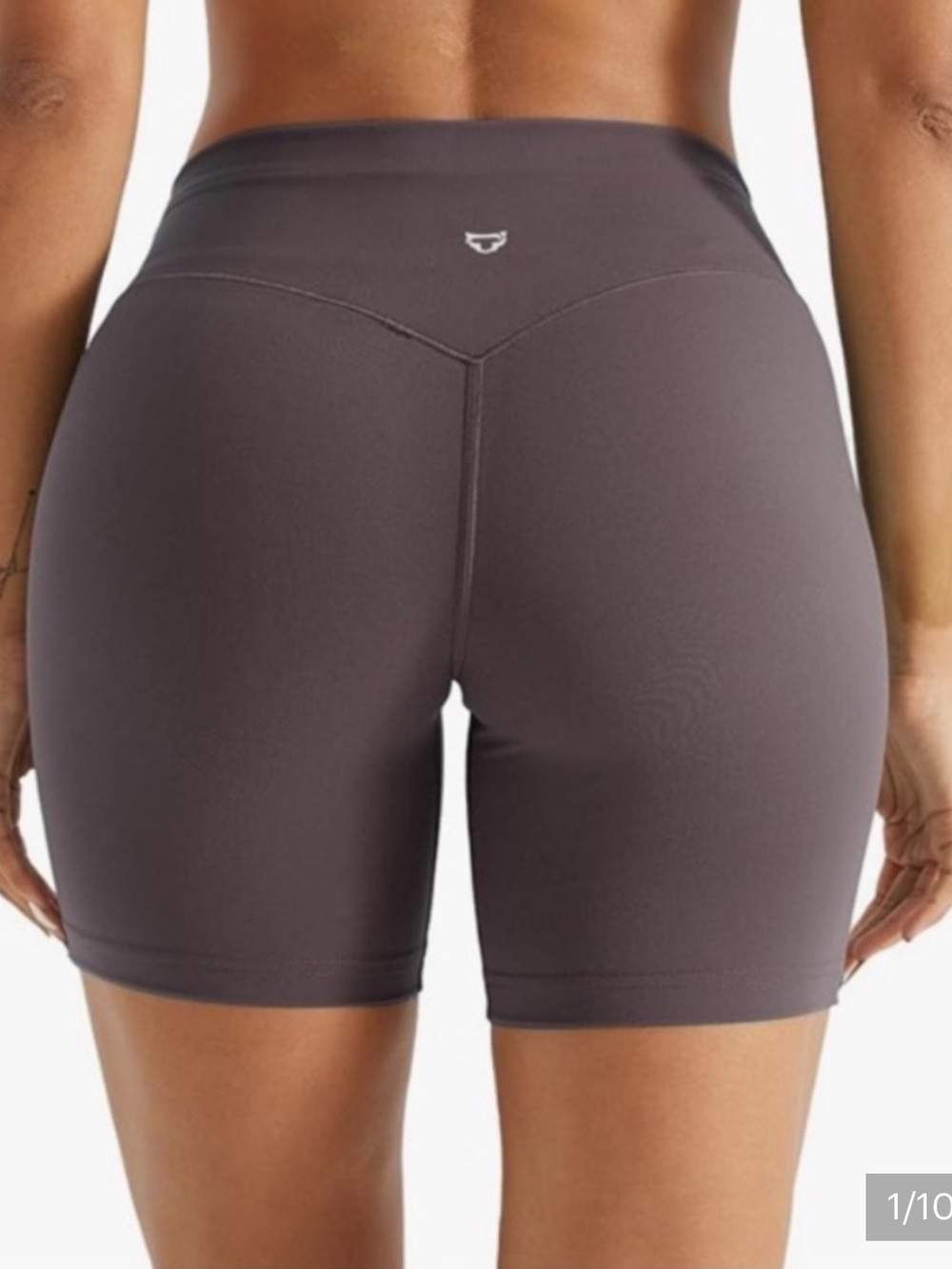 TomTiger Align Shorts Purple Scrunch Sculpt High Waisted Gym Athletic Size S